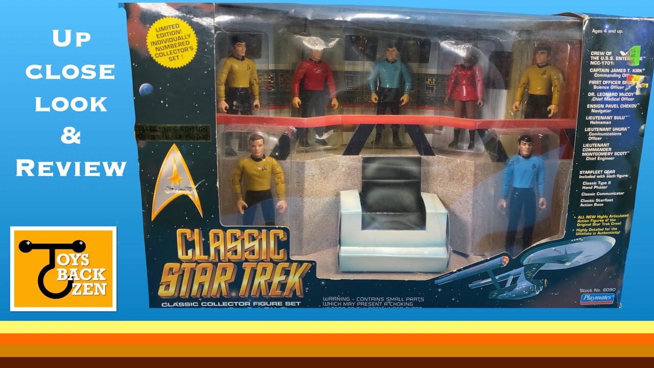 Is This A Playset Too? Star Trek Classic Collector Figure Set 1993