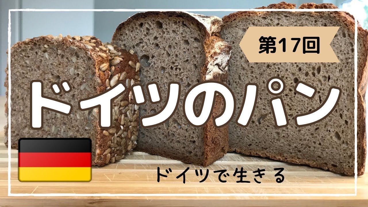 3 Types of German Bread] Sour but Delicious German Bread | How