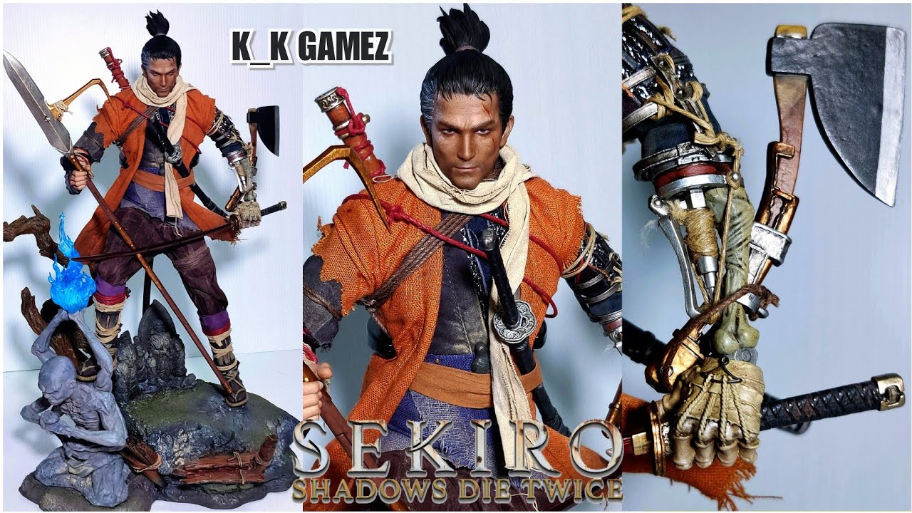 Unbox Step by Step Sekiro Shadows Die Twice Wolf of Ashina VTS