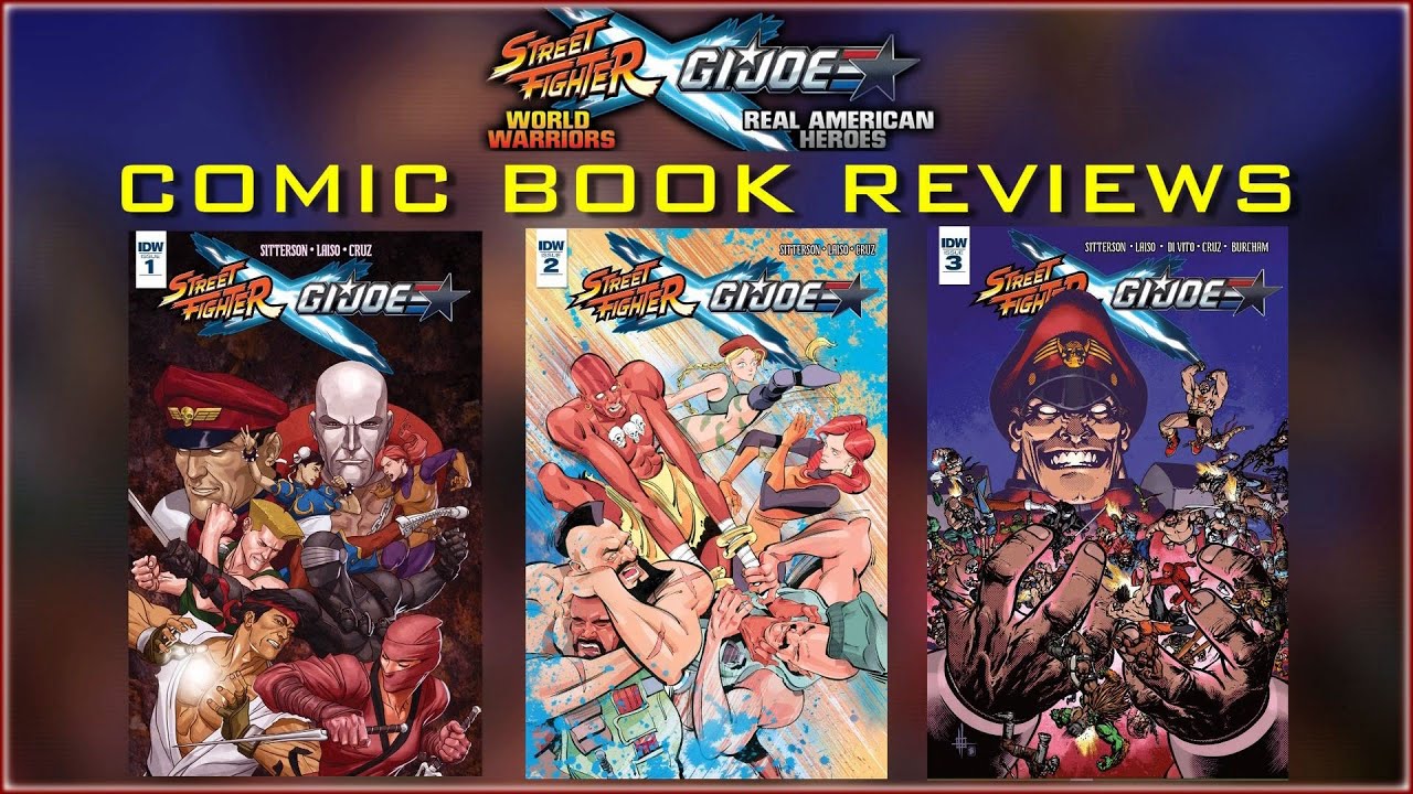 ストリートファイター x GIジョー #2／IDWコミック・初版】 アメコミ