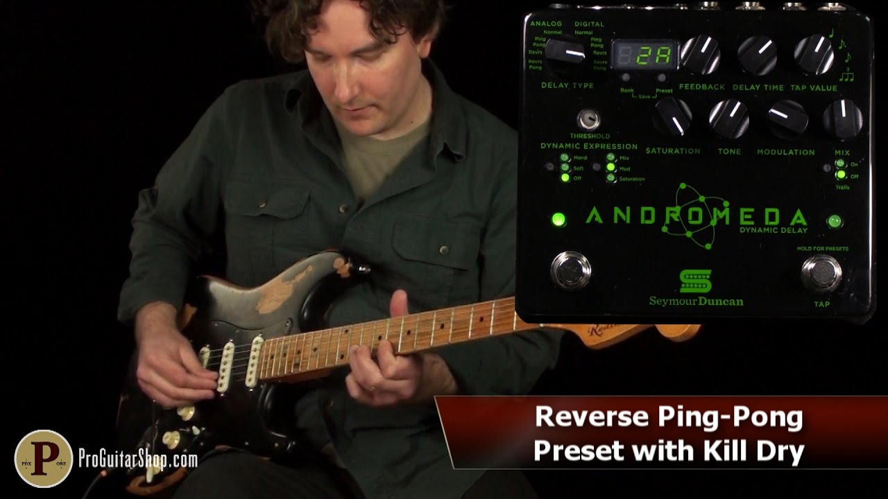 Seymour Duncan Andromeda Dynamic Delay - YouTube