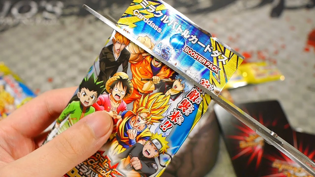 ミラクルバトルカードダス スリーブ ワンピース ドラゴンボール 銀魂