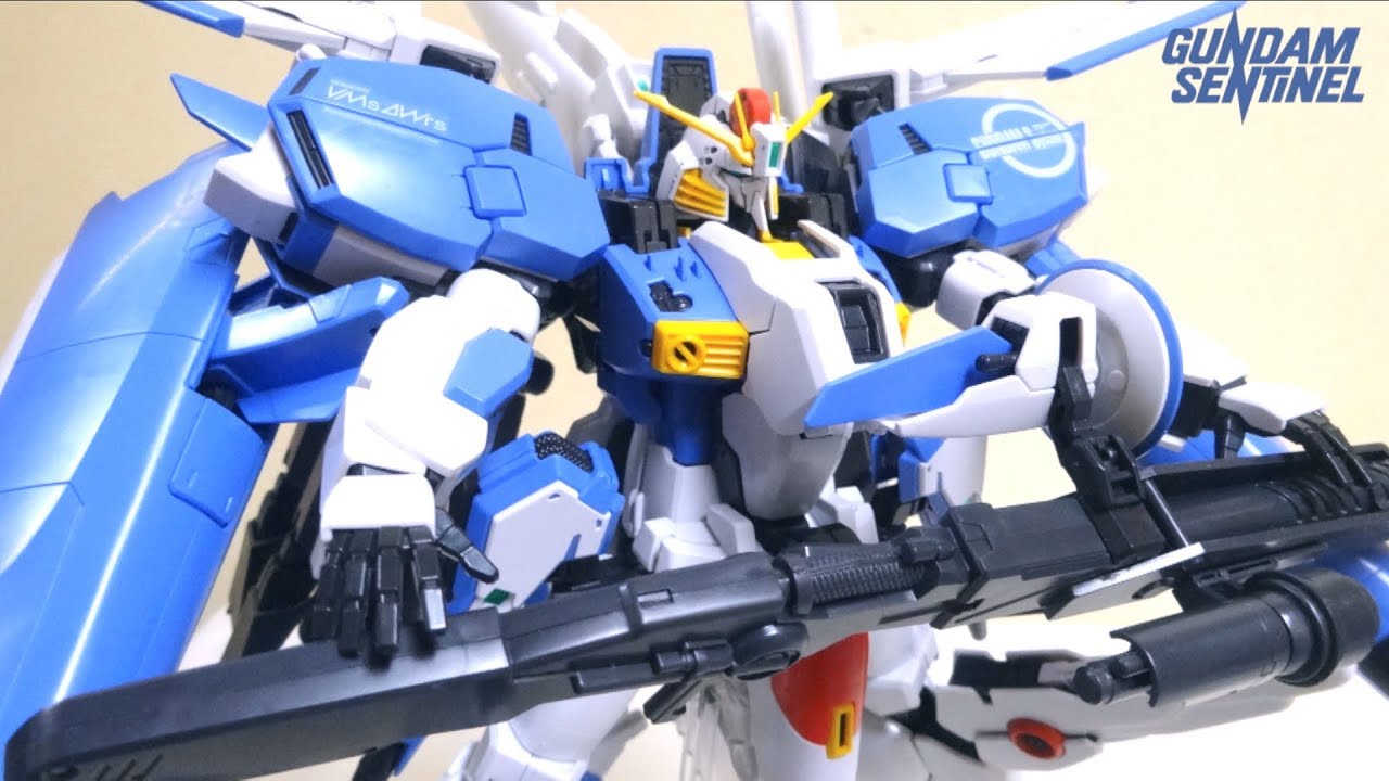 GUNDAM SENTINEL】MG 1/100 Ex-S Gundam wotafa's GUNPLA review - YouTube