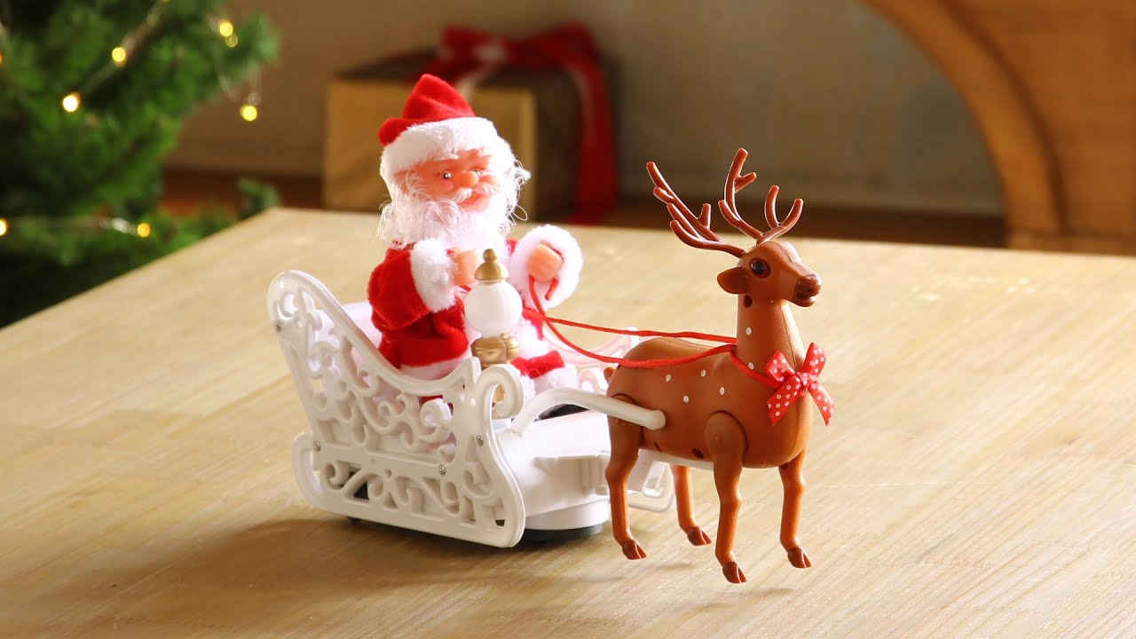 LCXZ2220_FUNNYクリスマスミュージック サンタとトナカイ - YouTube