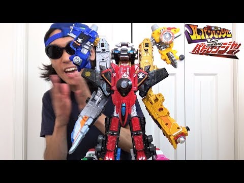 驚異の11機合体!!【快盗戦隊ルパンレンジャーVS警察戦隊パトレンジャー