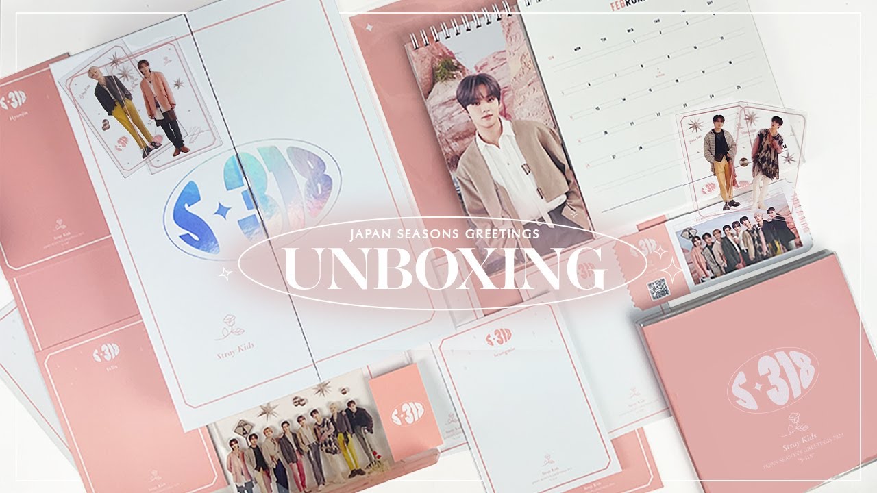 unboxing Stray Kids Japan 2023 Seasons Greetings ✧ S-318