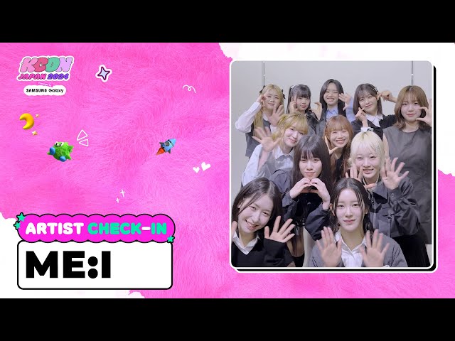 CHECK IN MISSION💗 | ME:I (미아이) | KCON JAPAN 2024 - YouTube