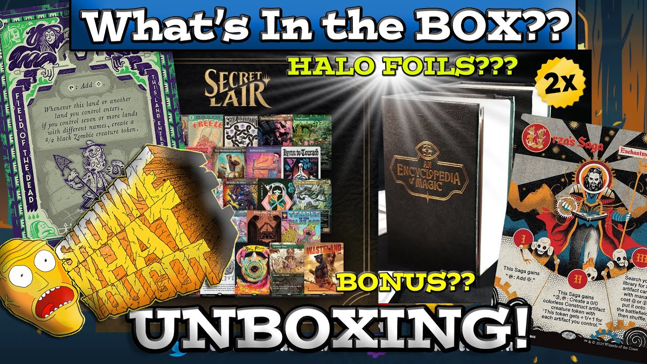 SecretLair Countdown Kit Encyclopedia 2箱 Secret Lair Countdown