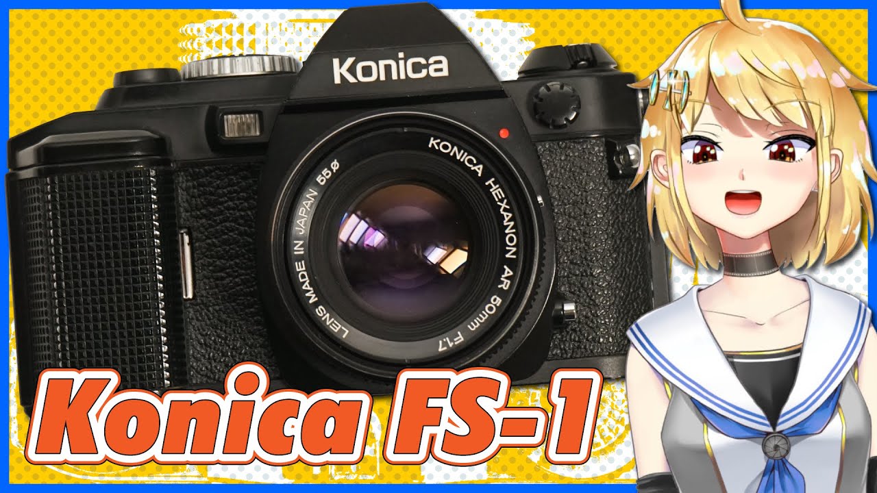 Konica FS-1 フィルム自動装填を実用化した一眼レフカメラ - YouTube