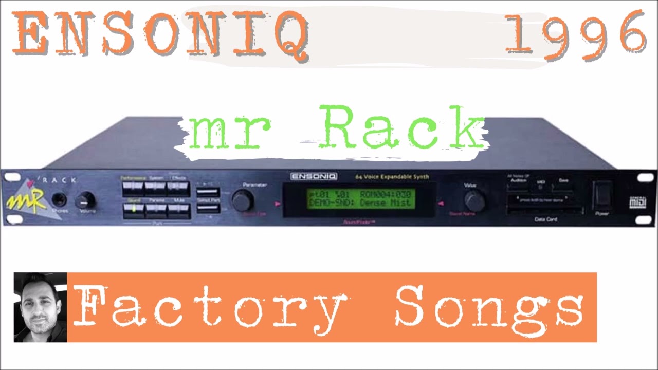 ENSONIQ MR-RACK ENSONIQ MR Rack Sound ROM2個付属