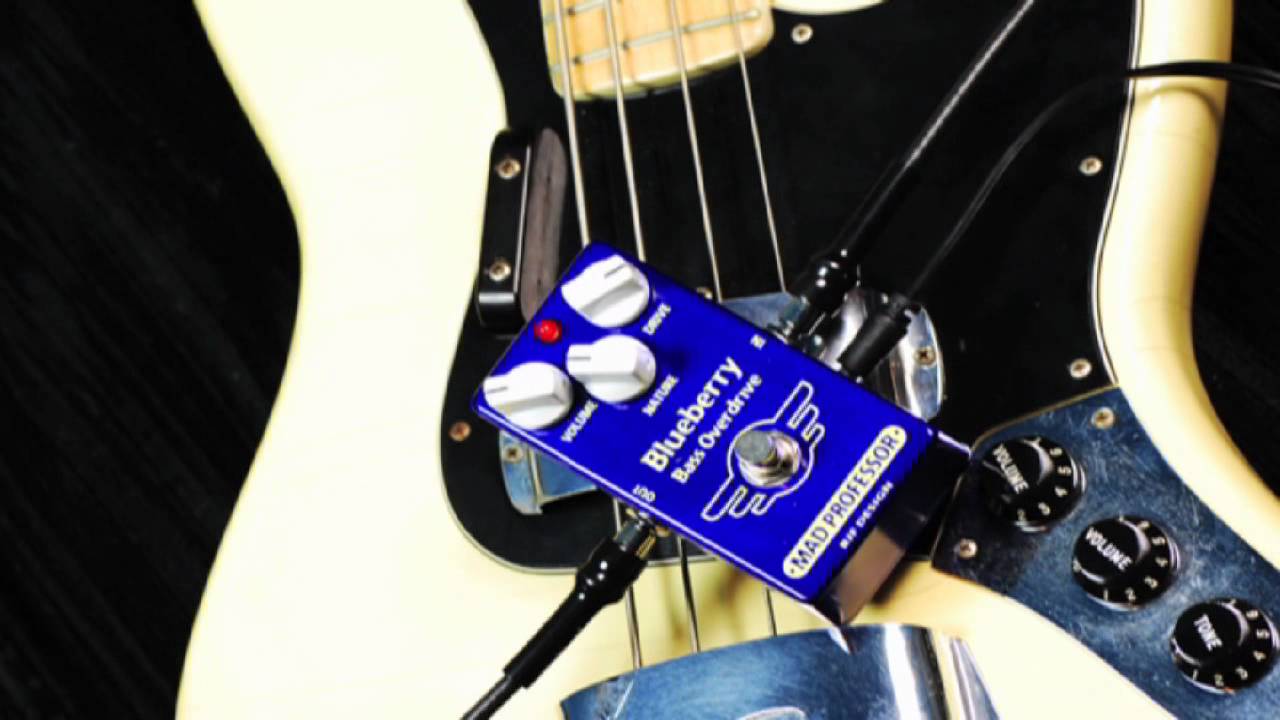 Mad Professor Blueberry Bass Overdrive - YouTube