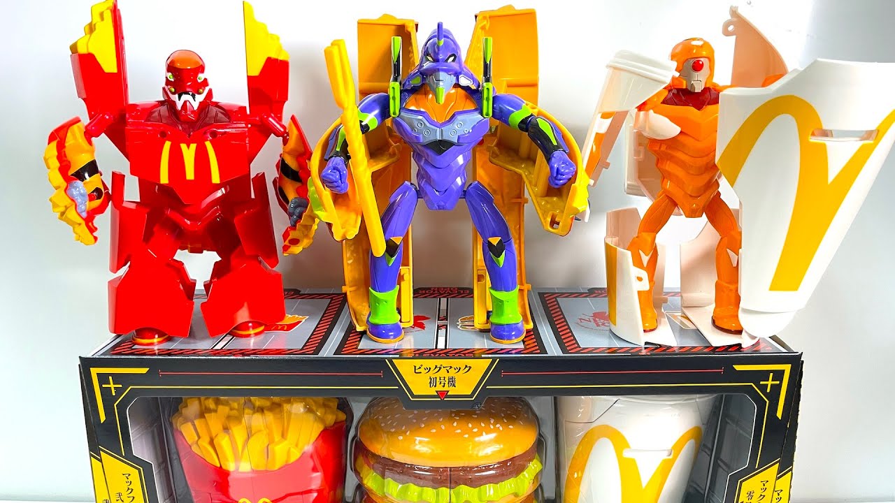 新品・未使用】マクドナルド エヴァンゲリオン バリューセット