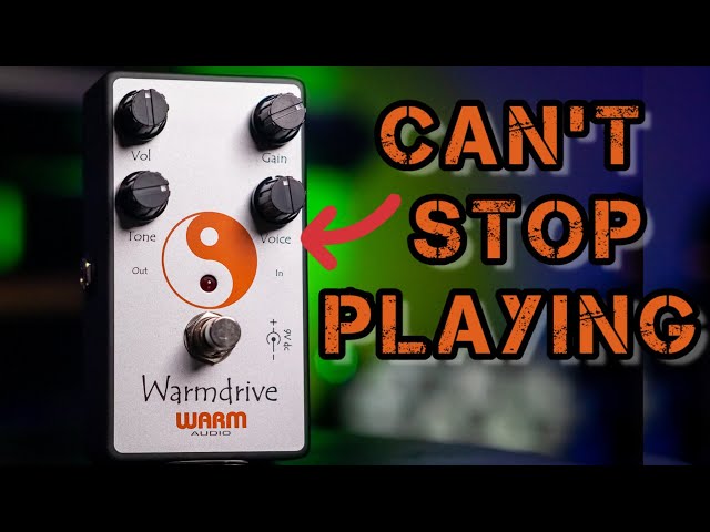 I couldn't stop playing this pedal Warm Audio Warm Drive Dumble