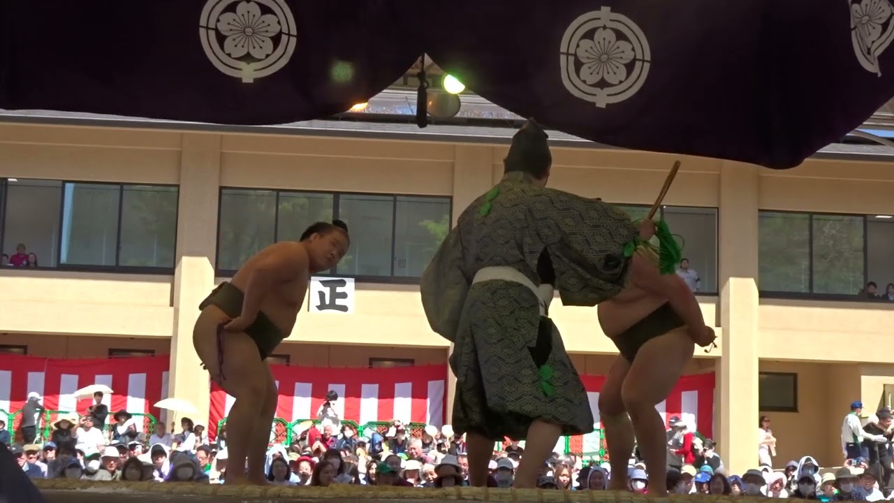 ご希望額まで値下げ～@伏原宣足(子爵) 明治天皇御製 相撲土俵入り 肉筆