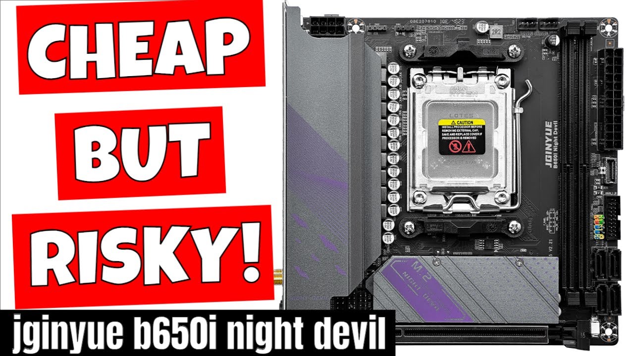 Cheapest Mini ITX B650 Motherboard Jginyue B650i Night Devil - Buy