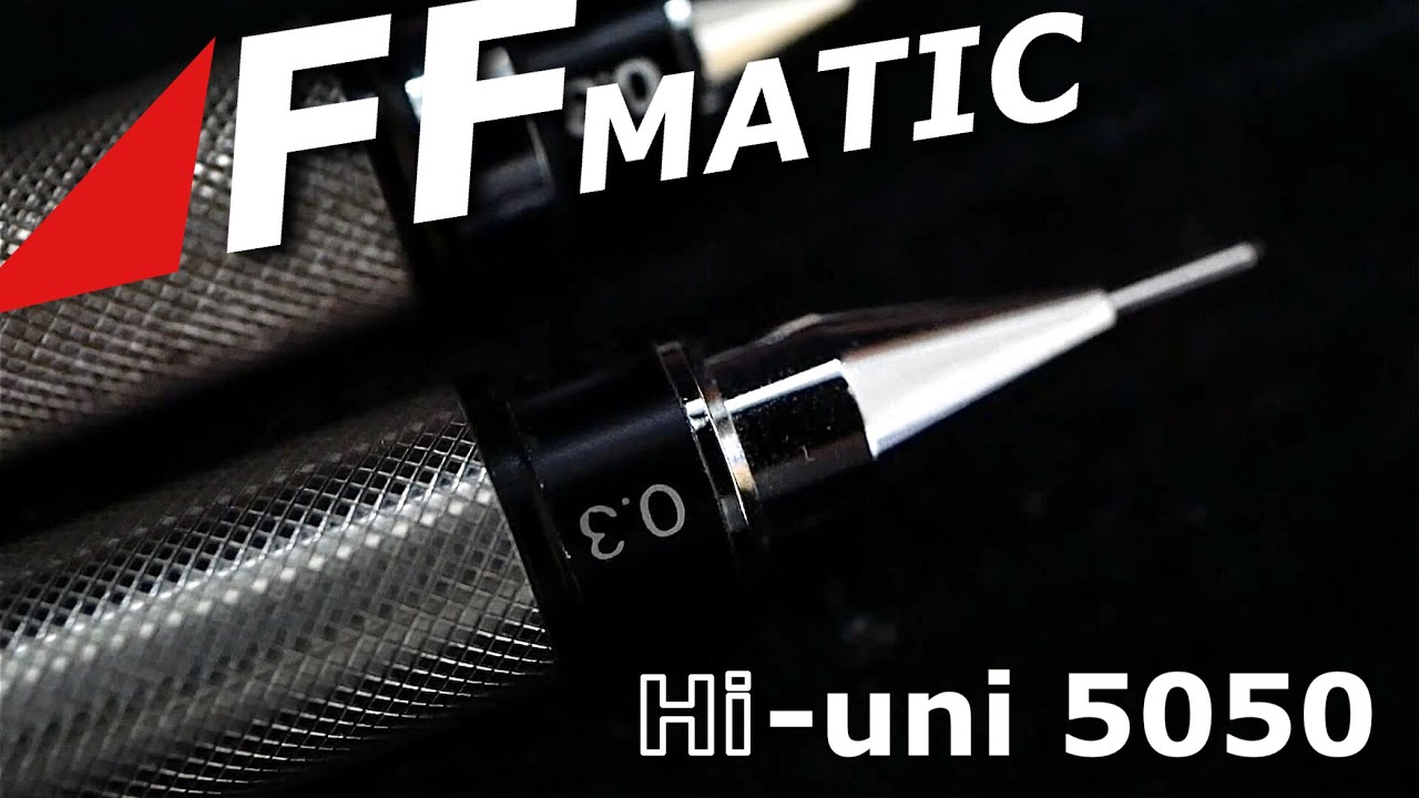 FFマチック｜uni Hi-uni 5050 シャーペン - YouTube