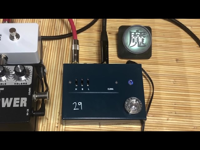 噂の高品位なバッファーエフェクター「29 Pedals EUNA」をサウンド