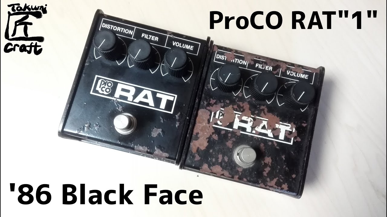 ProCo RAT 1 Black Face Review - YouTube