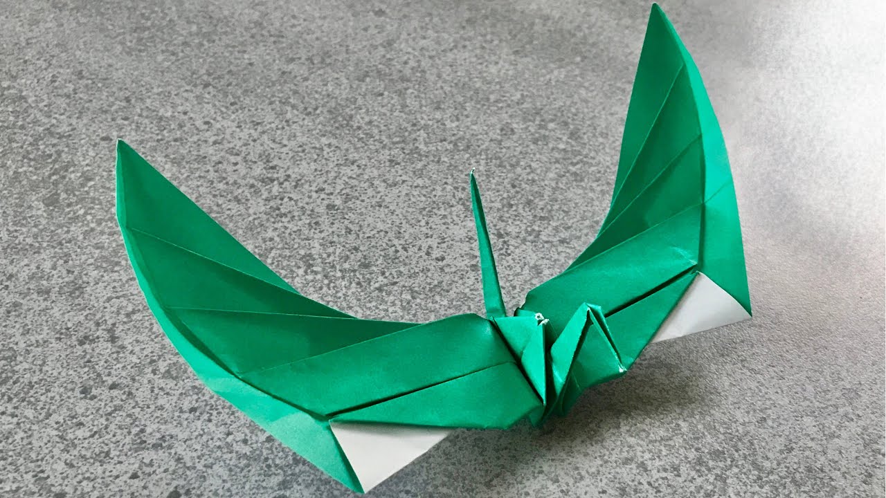 Origami Crane Arrangement 6 - YouTube