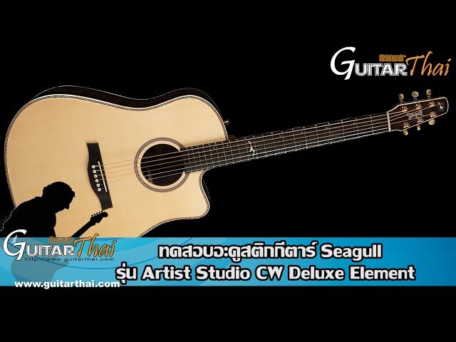 Seagull Artist Cameo CW Deluxe QII エレアコSeagull Artist Mosaic