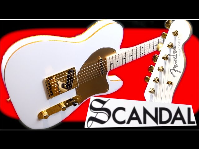 美品 Squier SCANDAL HARUNA TELECASTER Squier Haruna Scandal