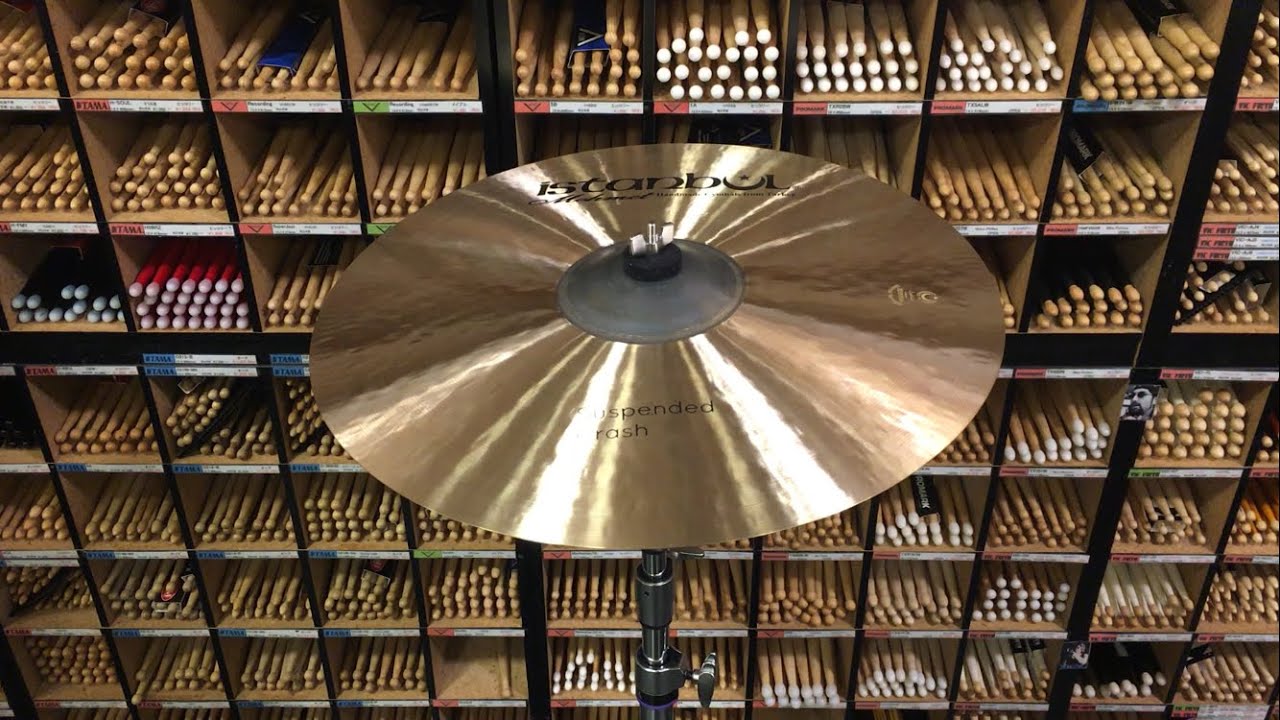 イスタンブールメメット 合わせシンバル 18インチ 手皮付き istanbul