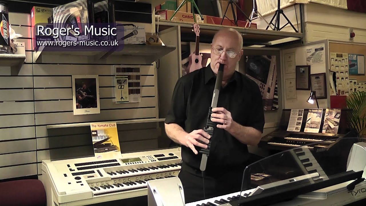 Yamaha WX11 Digital Wind Instrument Played by Roger Hagarty - YouTube
