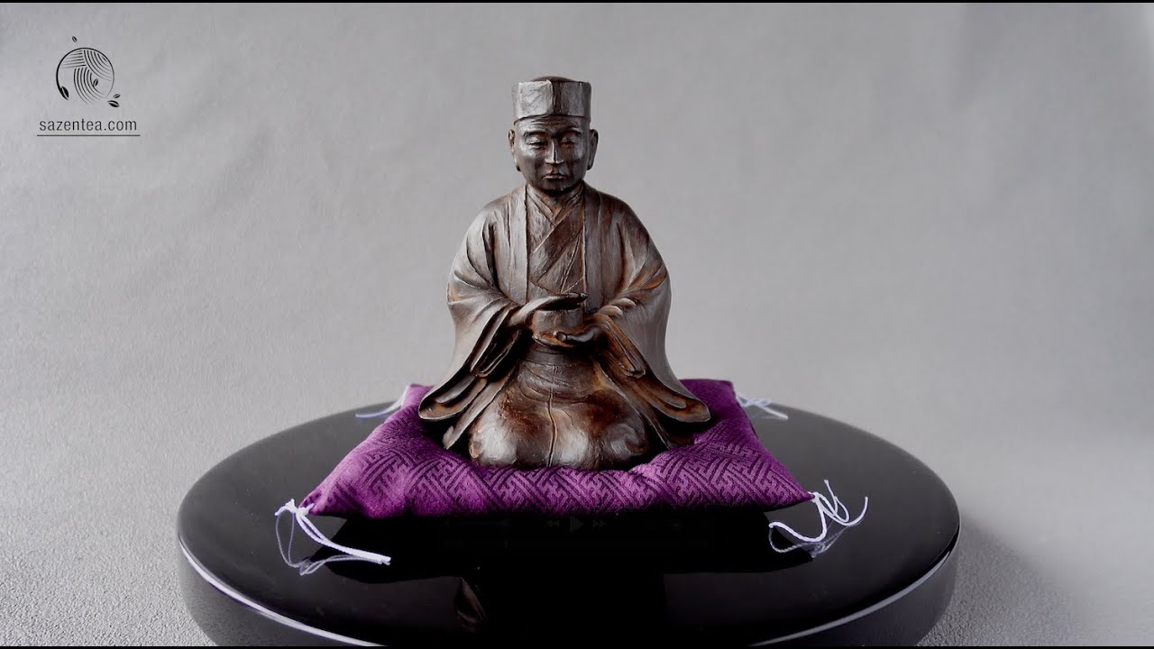 千利休 座像 白石正義 置物
