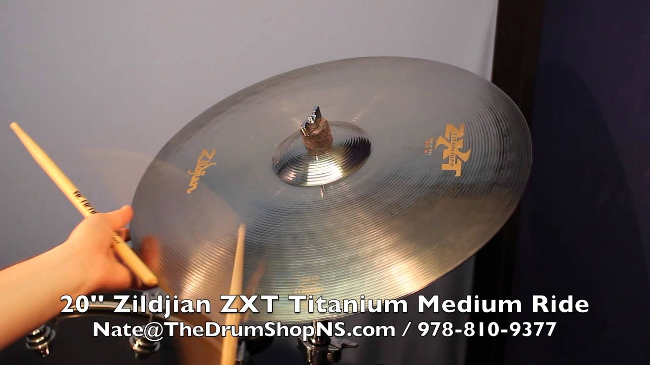 Zildjian ZXT Titanium Medium Ride 20'' - The Drum Shop North Shore