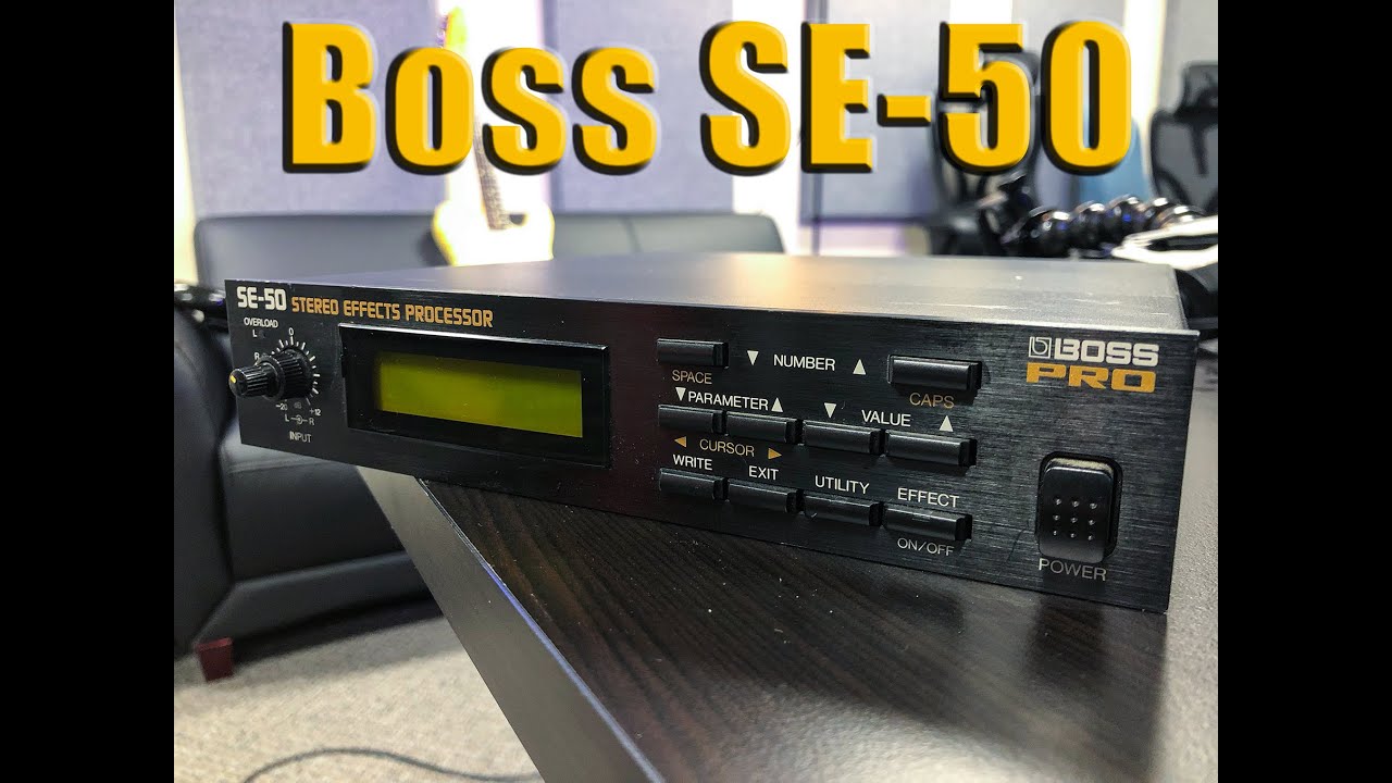 Boss SE50 DEMO - YouTube