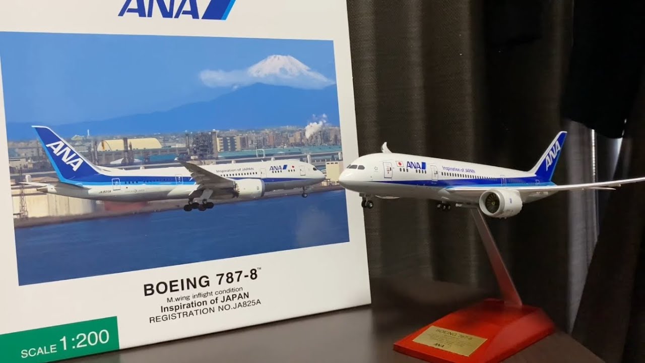 専用出品）全日空商事 ANA BOEING 787-8 1/200 専用出品）全日空商事