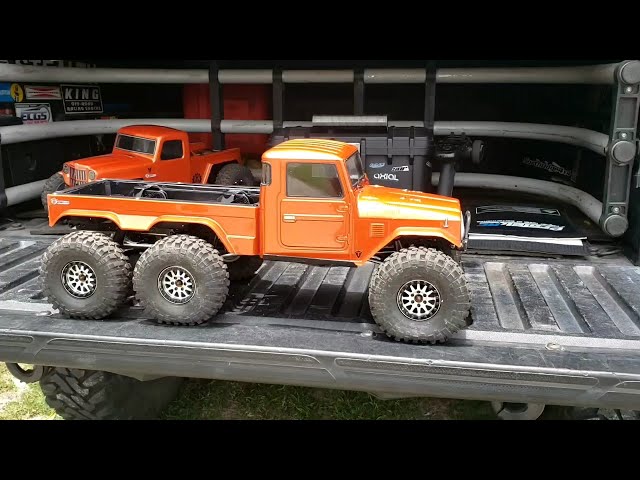 GSpeed Traxxas TRX 6X6 LCG competition build - YouTube