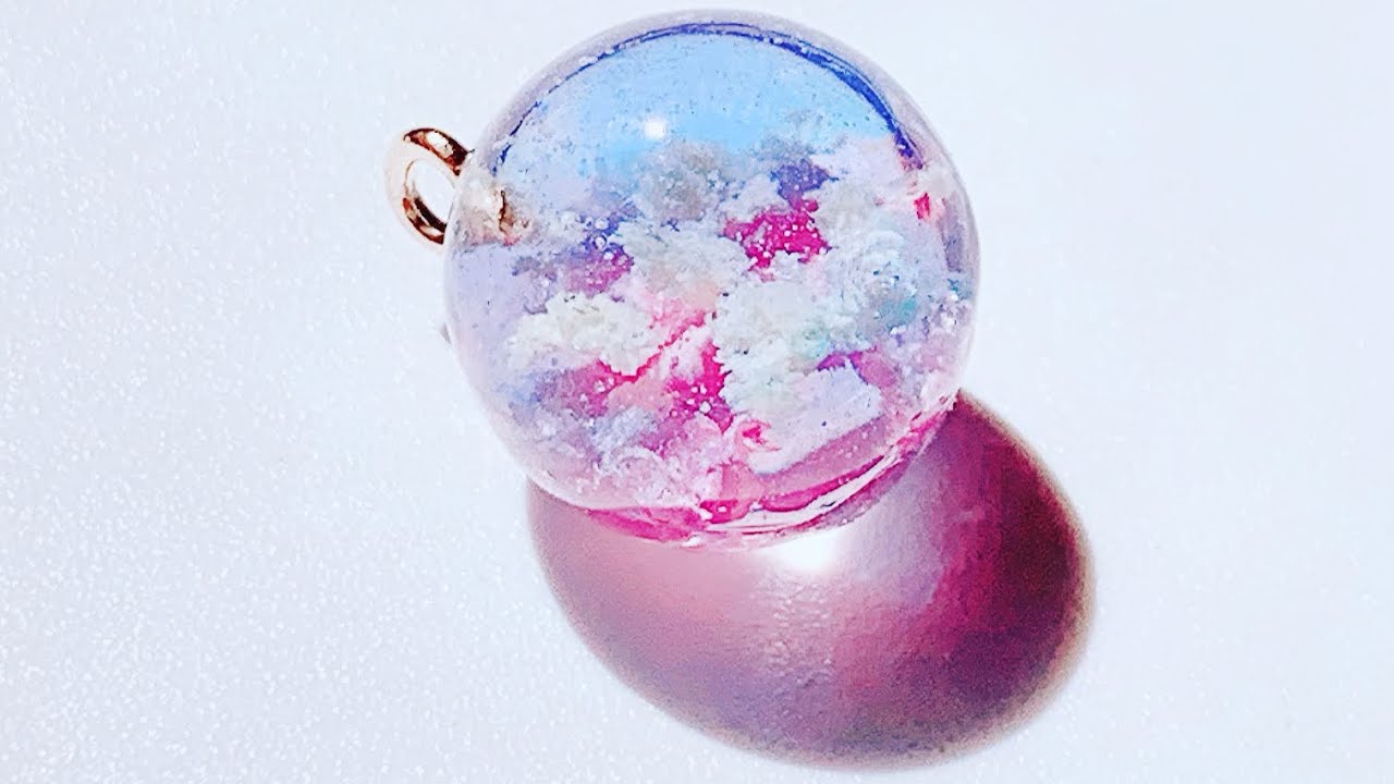 UVレジン】リクエストの多かった雲レジンを作ってみました