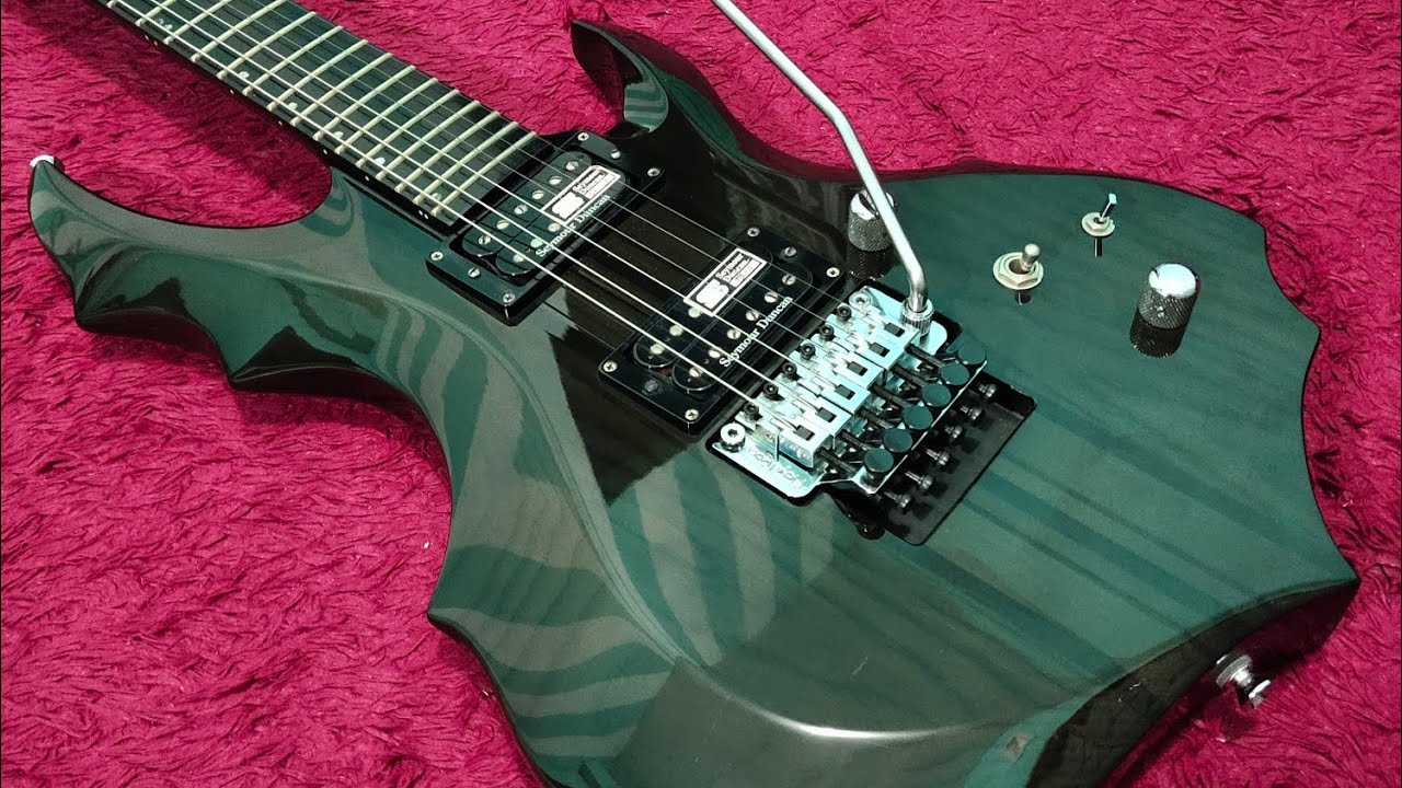 ESP Edwards E-FR-130GT Forest - YouTube