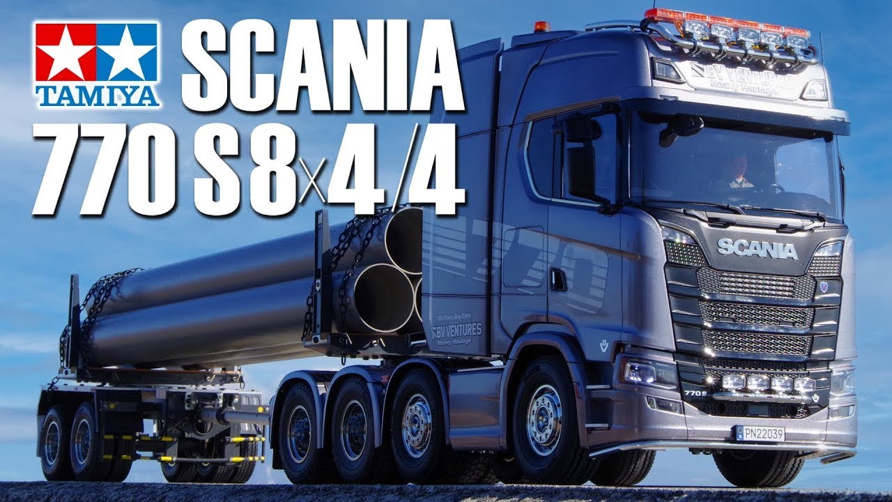 Tamiya 56371 Scania 770 S 8x4 Semi Truck / Tamiya USA