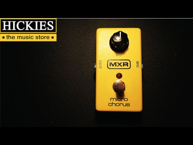 MXR Micro Chorus Demo - YouTube