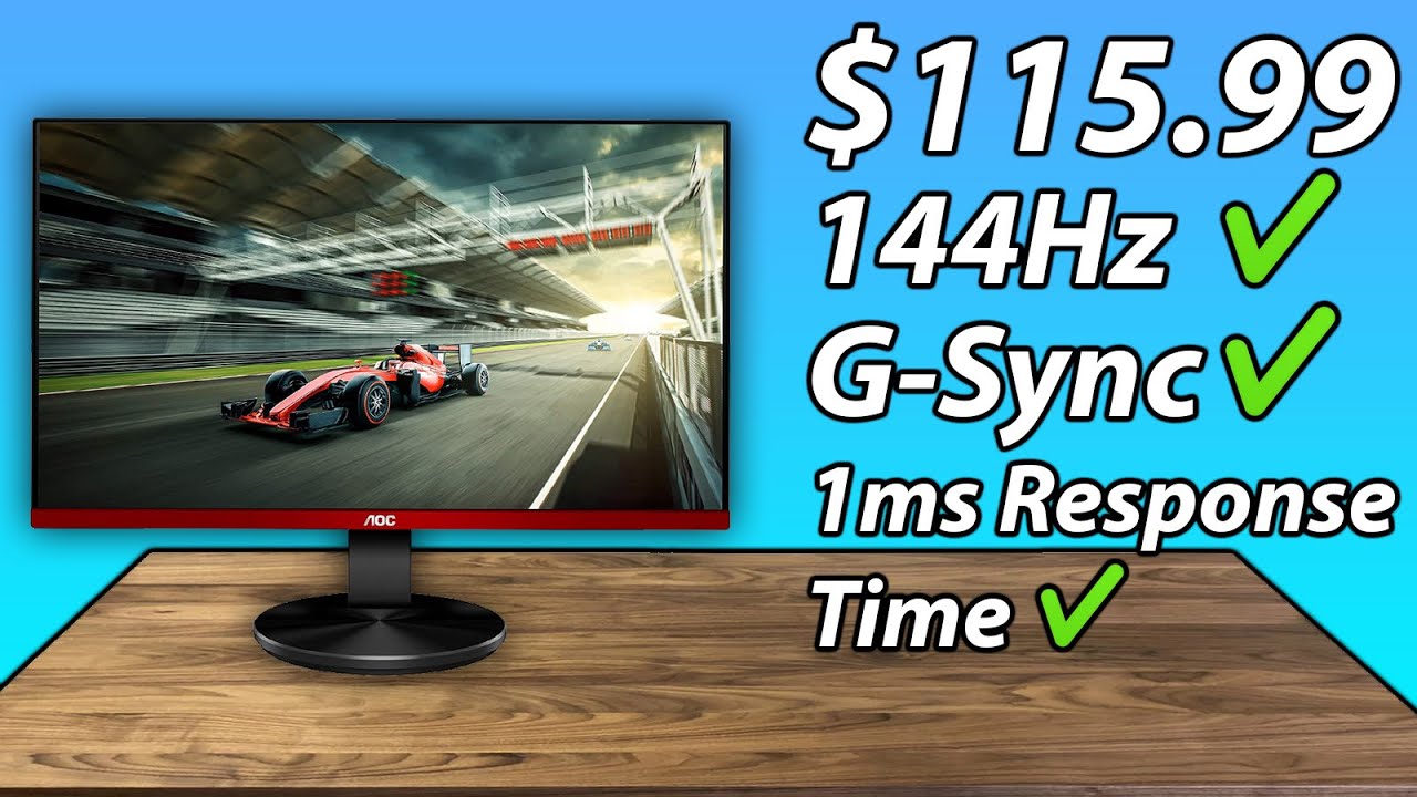 The Cheapest 144Hz Gaming Monitor of 2021 - YouTube