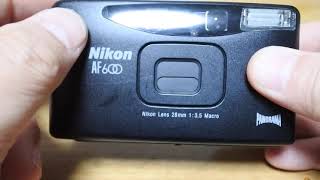 Nikon AF600QD ニコンミニ - YouTube