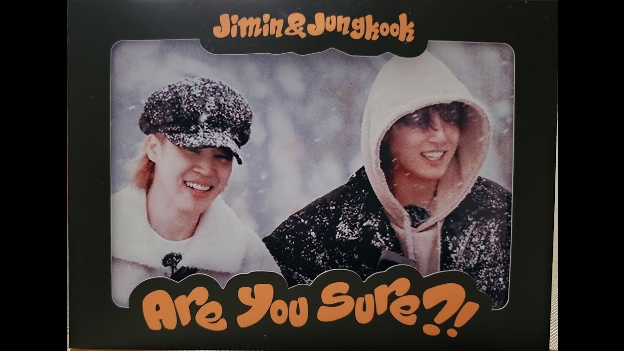 BTS JIMIN JUNGKOOK Are You Sure?! イゲマジャ Are You Sure