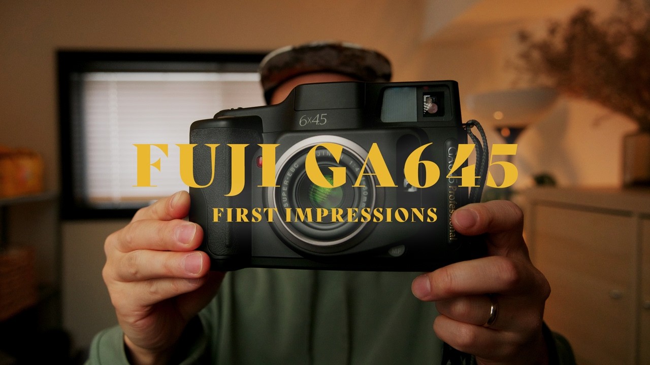Fuji GA645 Test Roll & First Impressions - YouTube