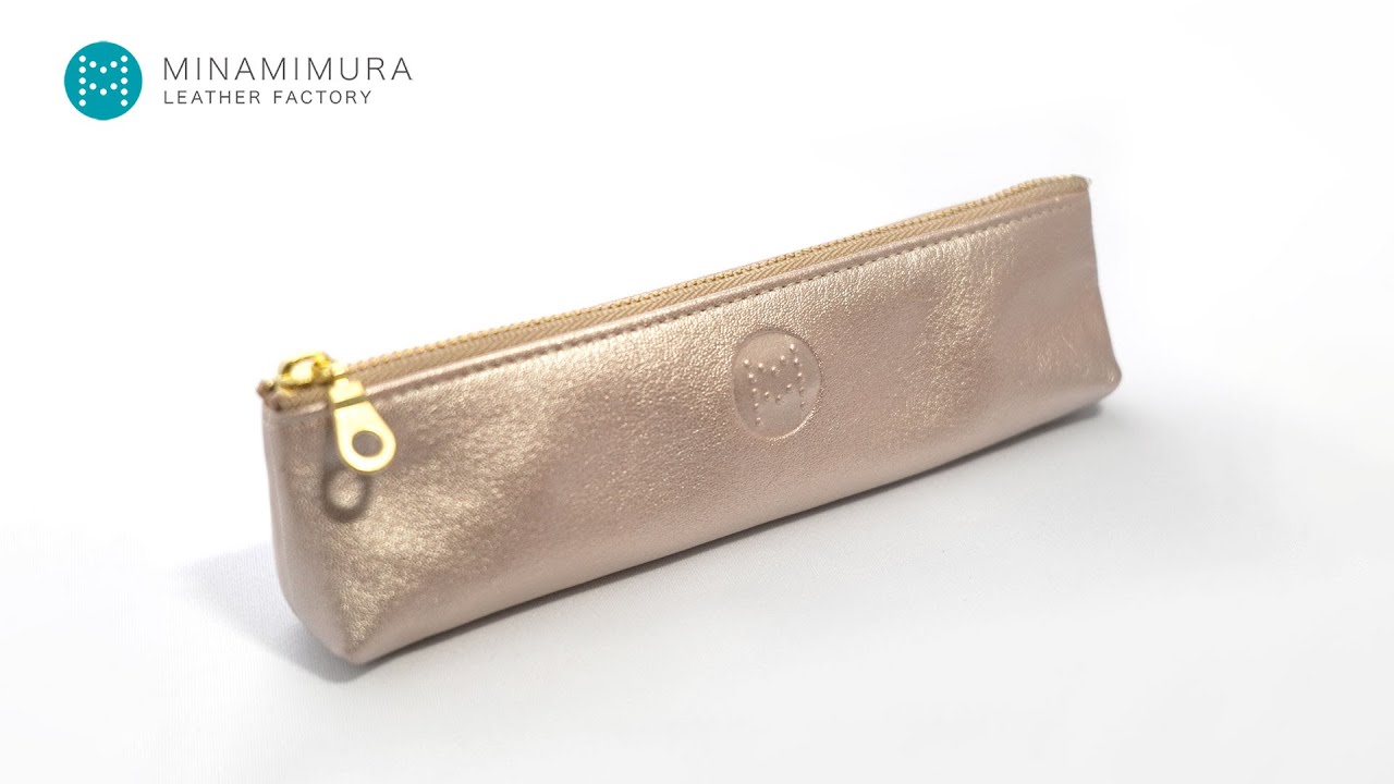 ネオフィナード ローズゴールド ラベンダー 5本差しペンケース