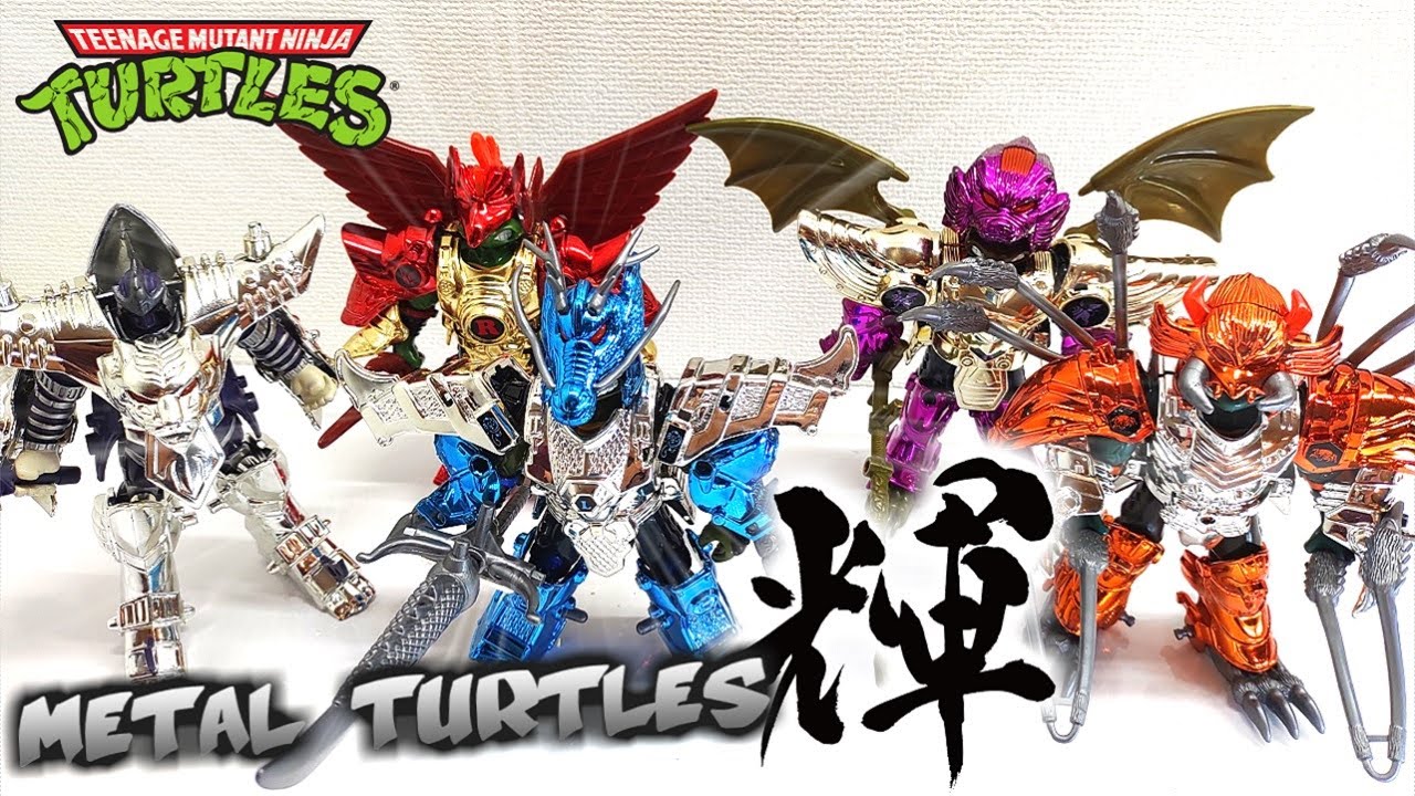 TMNT] Figure Review ⑬ Metal Turtles Series (Teenage Mutant Ninja