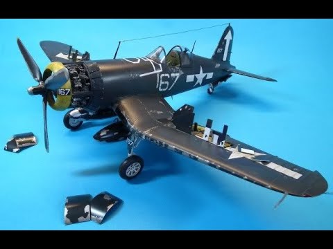 トランペッター1/32 F4U-4コルセア