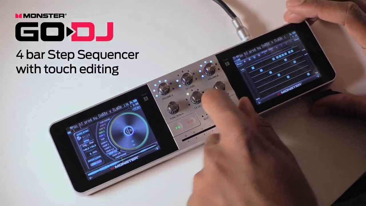 Monster GO-DJ Demo 1 - YouTube
