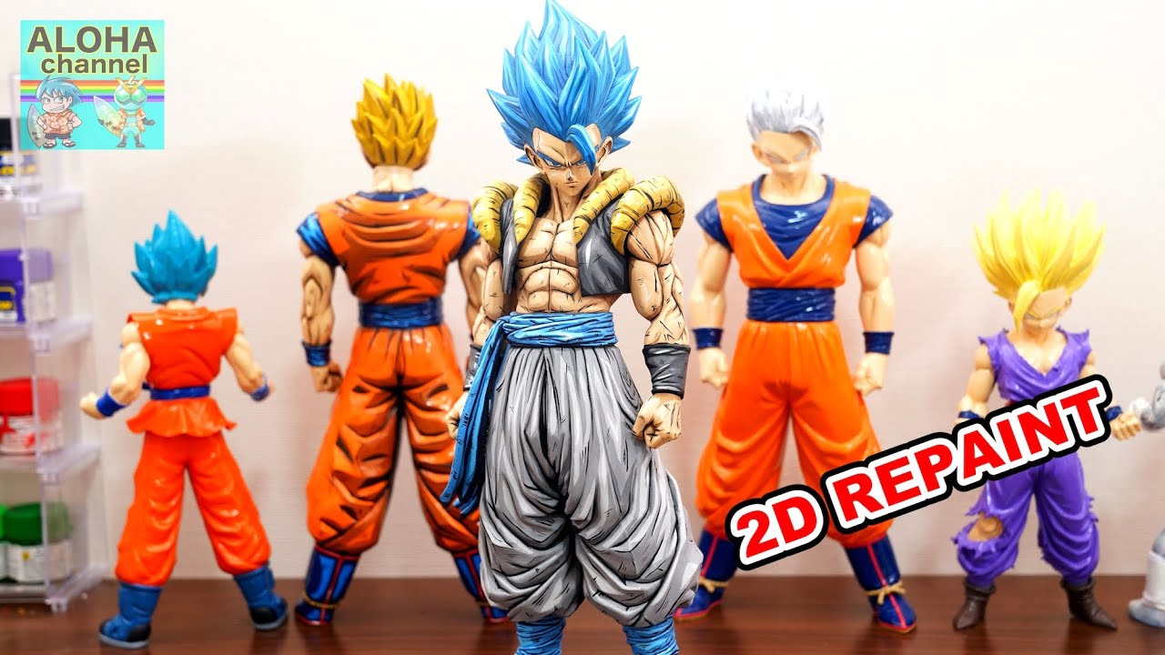 コミック・アニメ Gohan SSJ MSP Repaint 2D コミック・アニメ Gohan