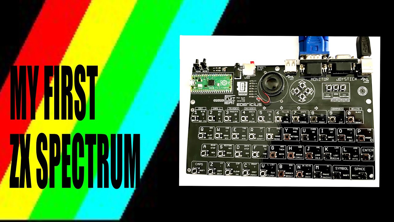 I build my first ZX Spectrum ever! - YouTube