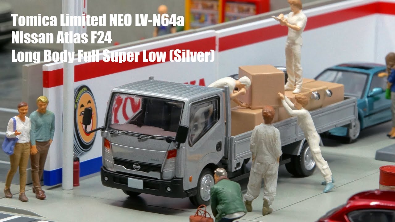 Tomica Limited NEO LV-N64a Nissan Atlas F24 Long Body Full Super