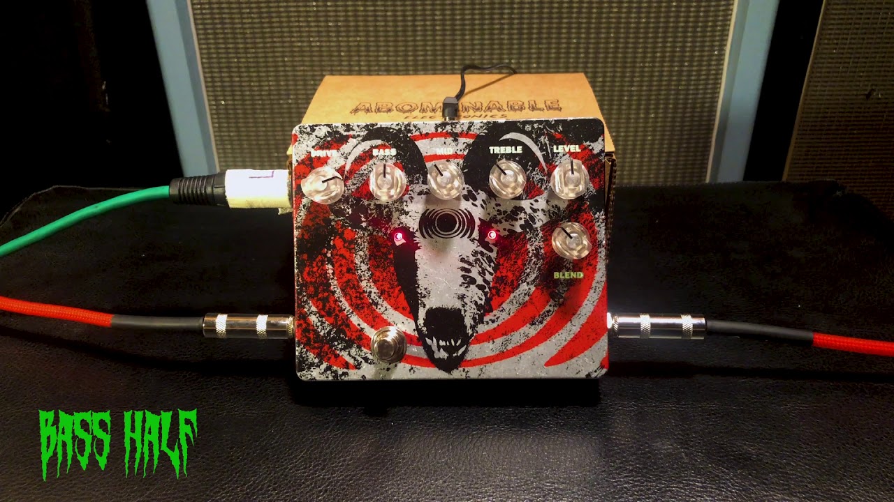 Abominable Electronics - SUNNBATHER DI - Bass Demo - YouTube