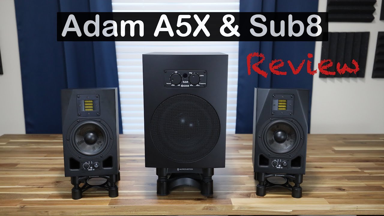 Adam A5X & Sub8 Combo Review - YouTube