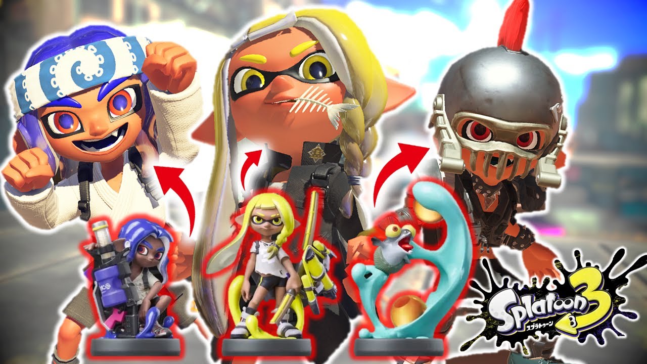 Splatoon 3] How to get all the amiibo-exclusive gear in the